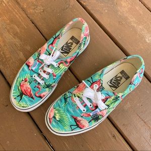 Flamingo/tropics vans
